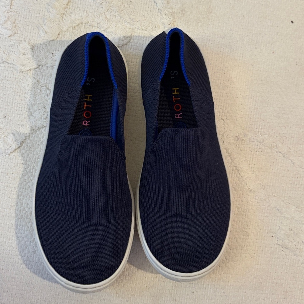 Rothy’s The Kid Sneaker navy size 3